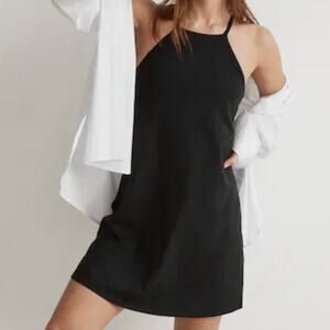 MWL x MADEWELL | Flex 2.0 Fitness Dress Athletic Athliesure Solid Black | Large